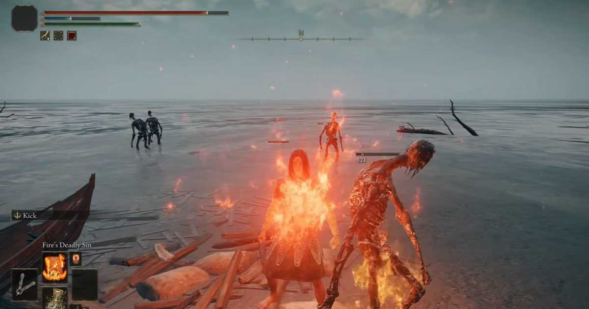 Où trouver le péché mortel du feu dans Elden Ring