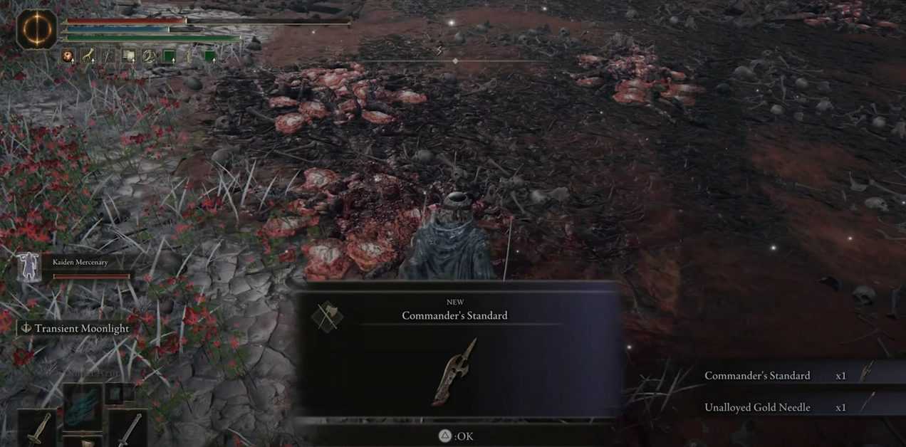 Elden Ring : Où trouver de l'or non allié Aiguille