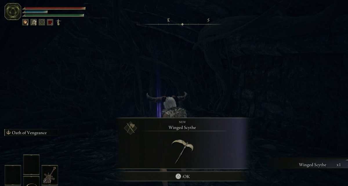 Où trouver la faux ailée dans Elden Ring