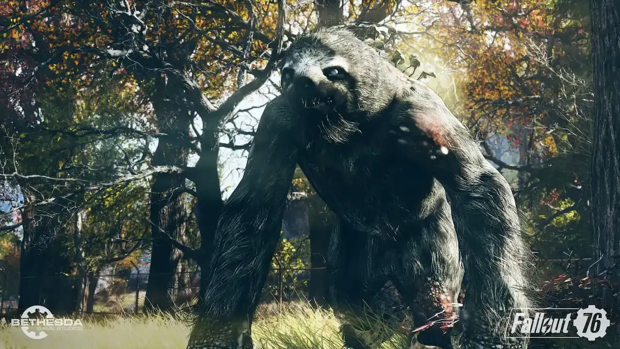 Fallout 76 : Où trouver des méga paresseux