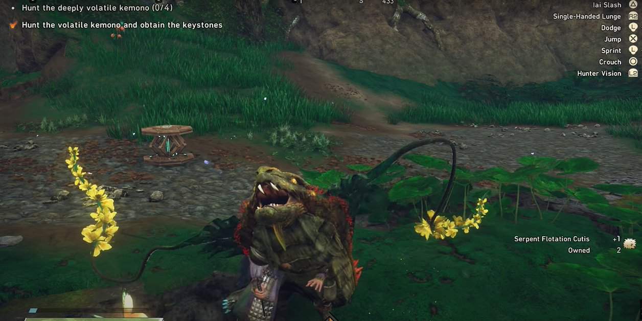 Comment obtenir Serpent Flotation Cutis dans Wild Hearts