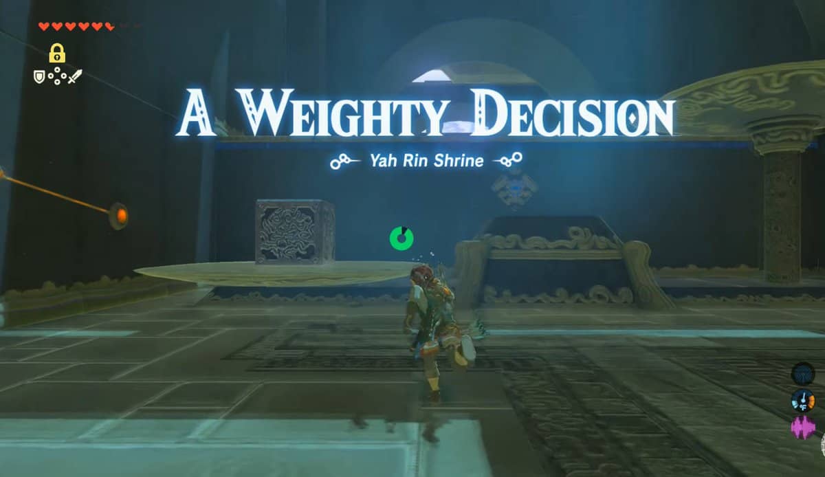 Zelda : Breath Of The Wild - Guide du sanctuaire Yah Rin