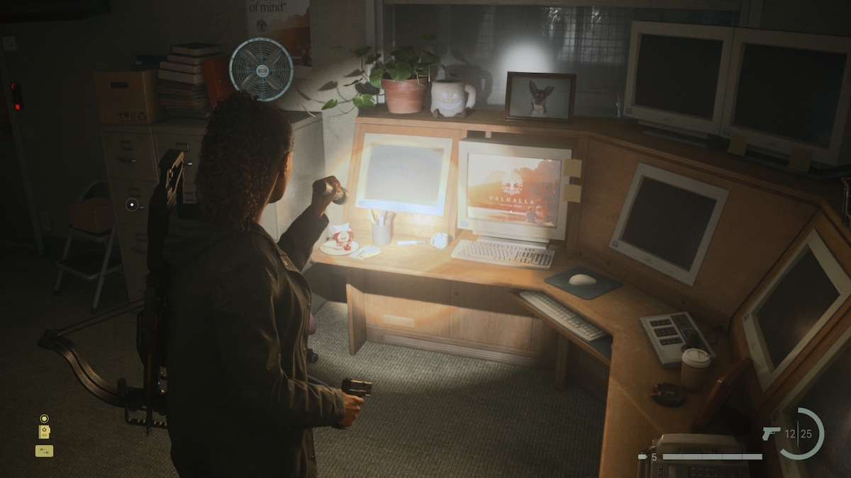 Alan Wake 2 : mot de passe de l'ordinateur du centre de bien-être