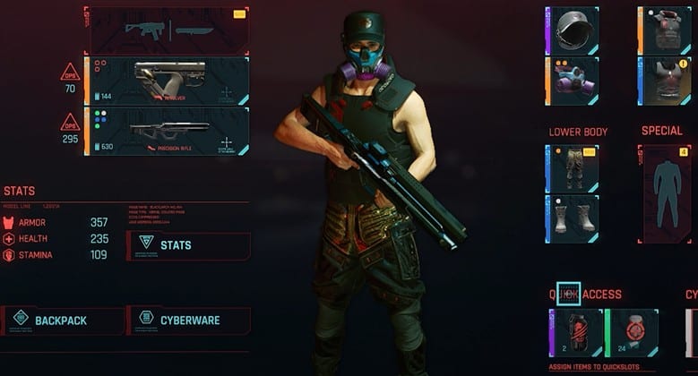 Cyberpunk 2077 : Les meilleures armes technologiques que vous pouvez utiliser