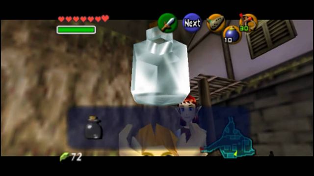 The Legend of Zelda : Ocarina of Time - Guide des emplacements de bouteilles