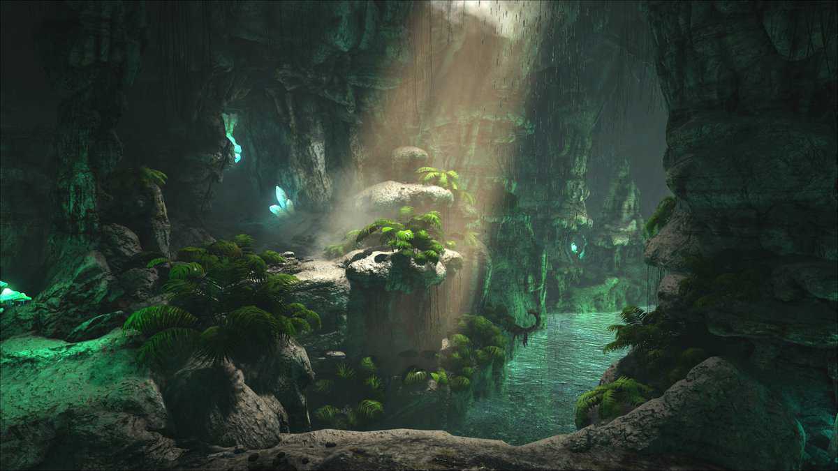 Ark : Lost Island - Emplacements des grottes et carte de butin