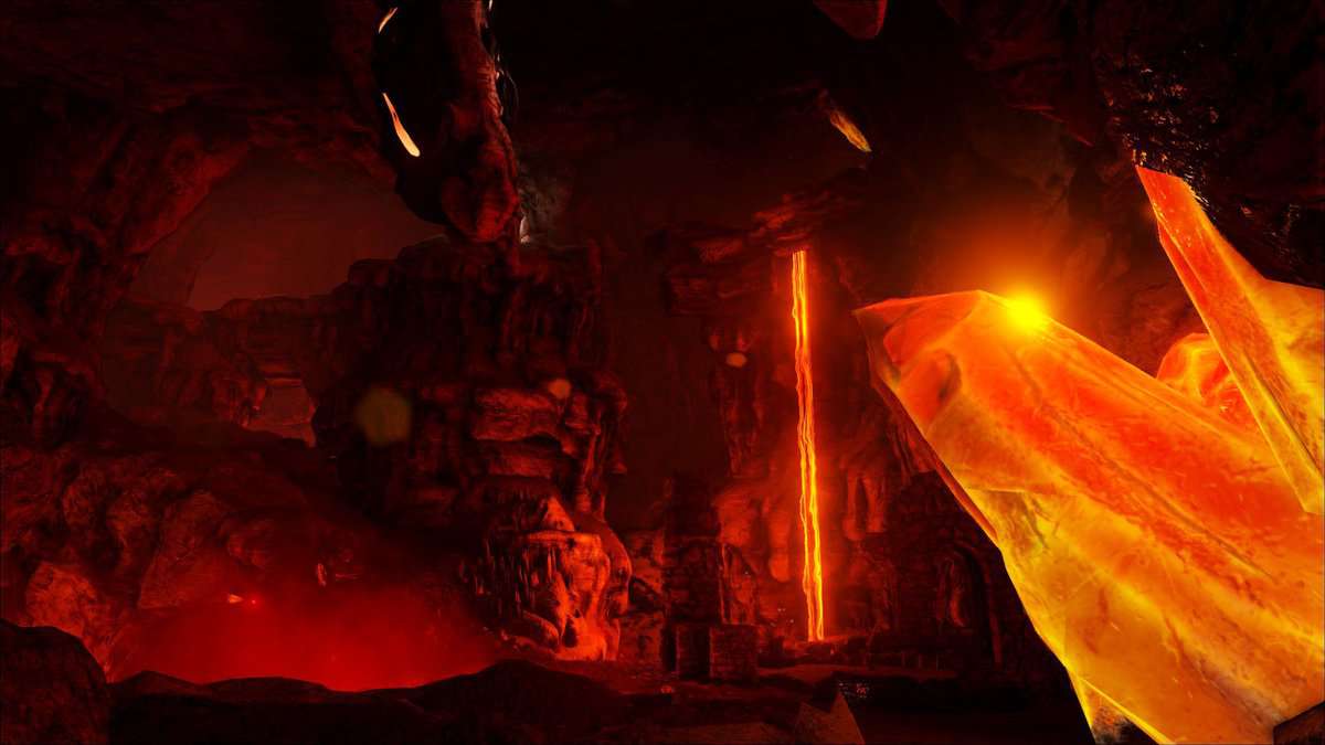 Ark : Scorched Earth - Emplacements de cristal