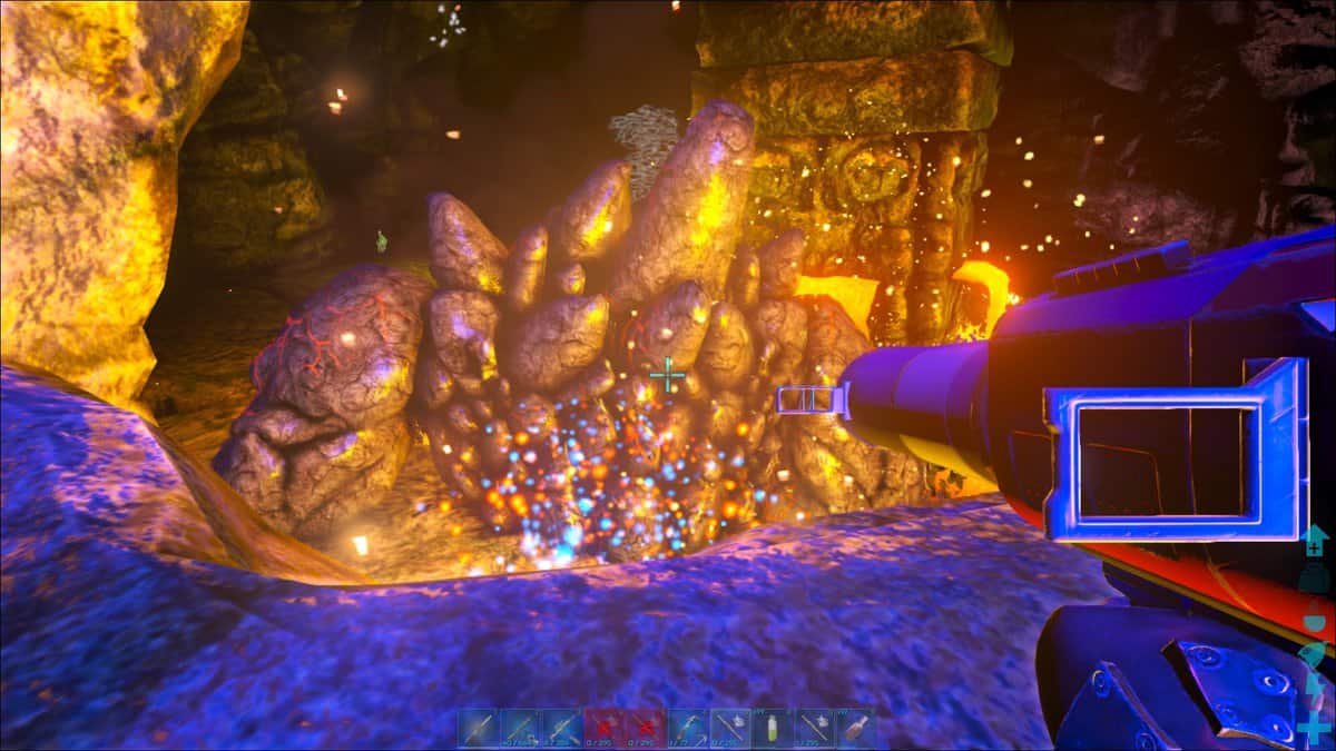 Ark : Lost Island - Emplacements de Crystal