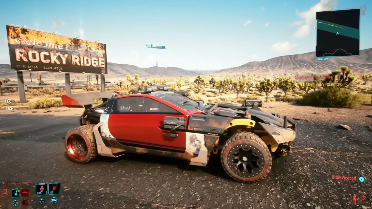 Cyberpunk 2077 : Comment réparer une voiture