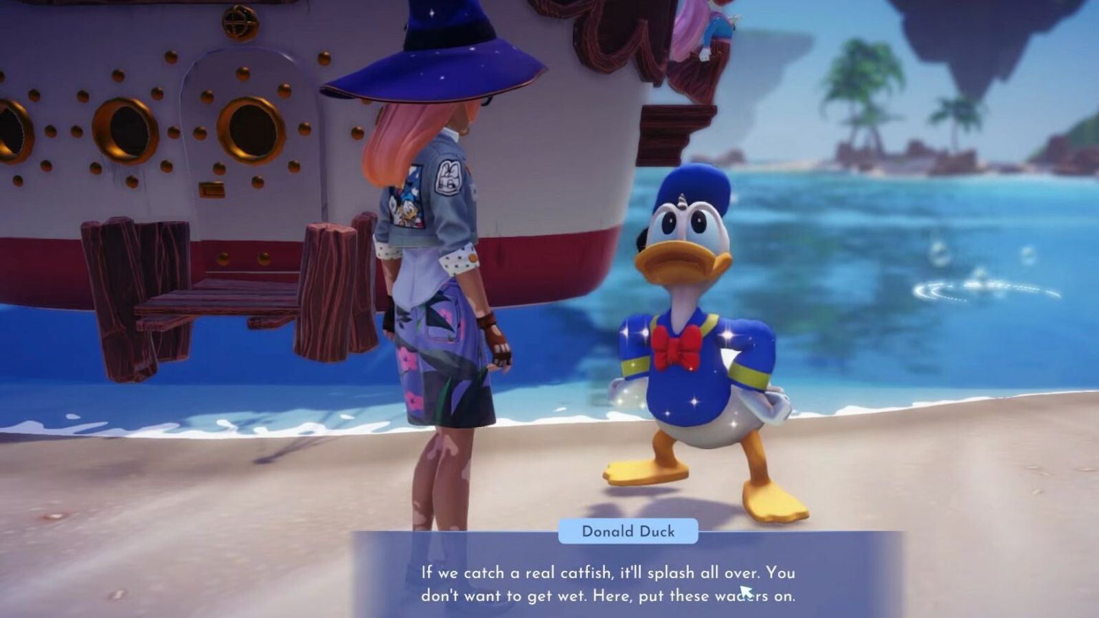 Disney Dreamlight Valley : La quête du litige Fishy - Trouver la mémoire