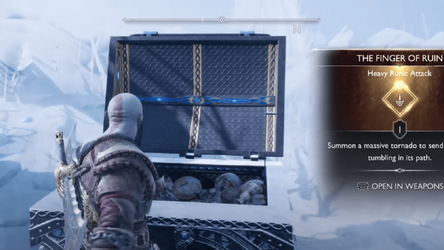 God Of War : Ragnarok - Où trouver le doigt de la ruine