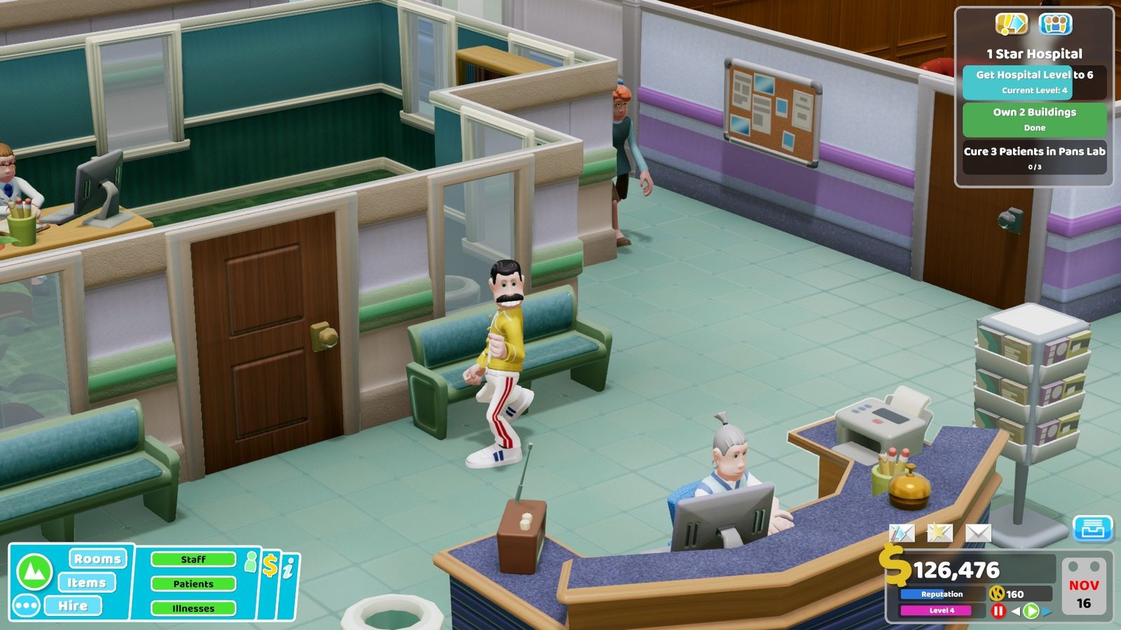 Two Point Hospital : Guide du flotteur