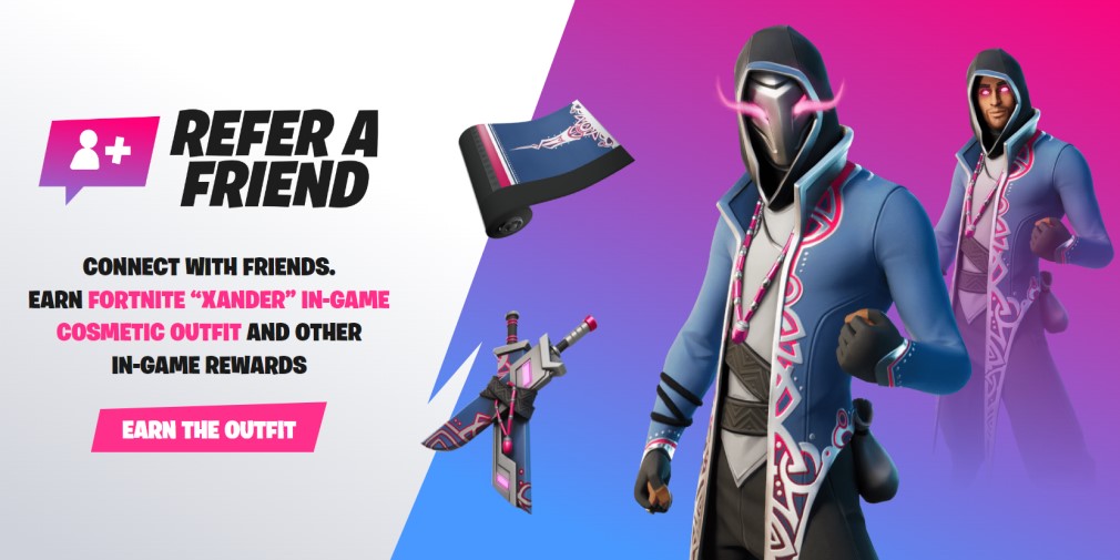 Le programme de parrainage de Fortnite est de retour