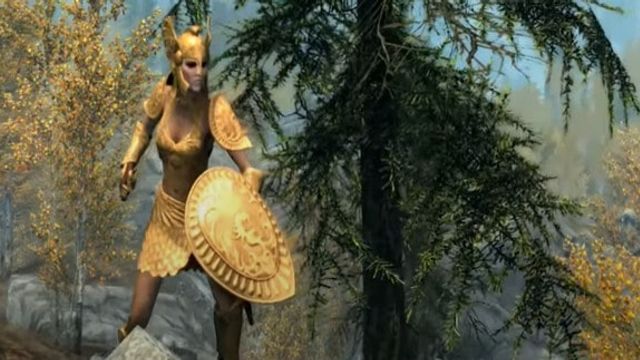 Skyrim : Comment obtenir l'armure Golden Saint