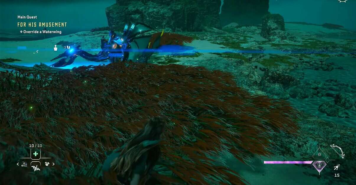 Comment obtenir le support sous-marin Waterwing dans Horizon Forbidden West
