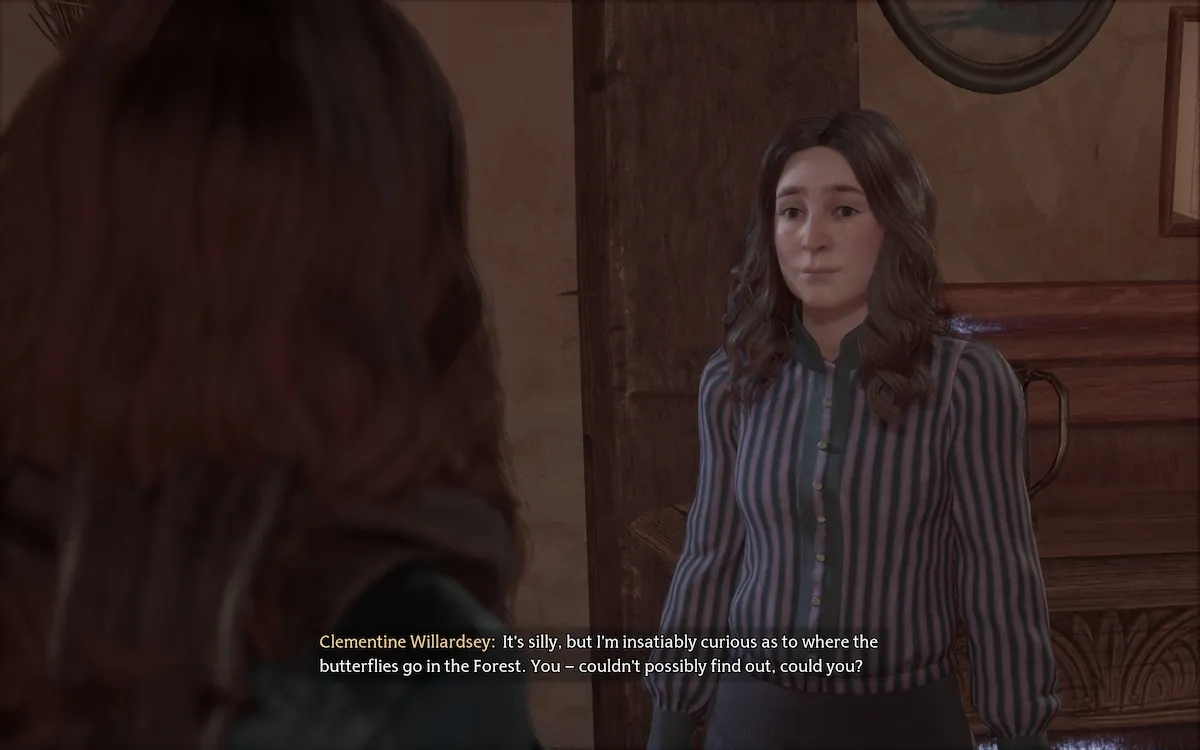Hogwarts Legacy : Comment terminer "Suivez les papillons"