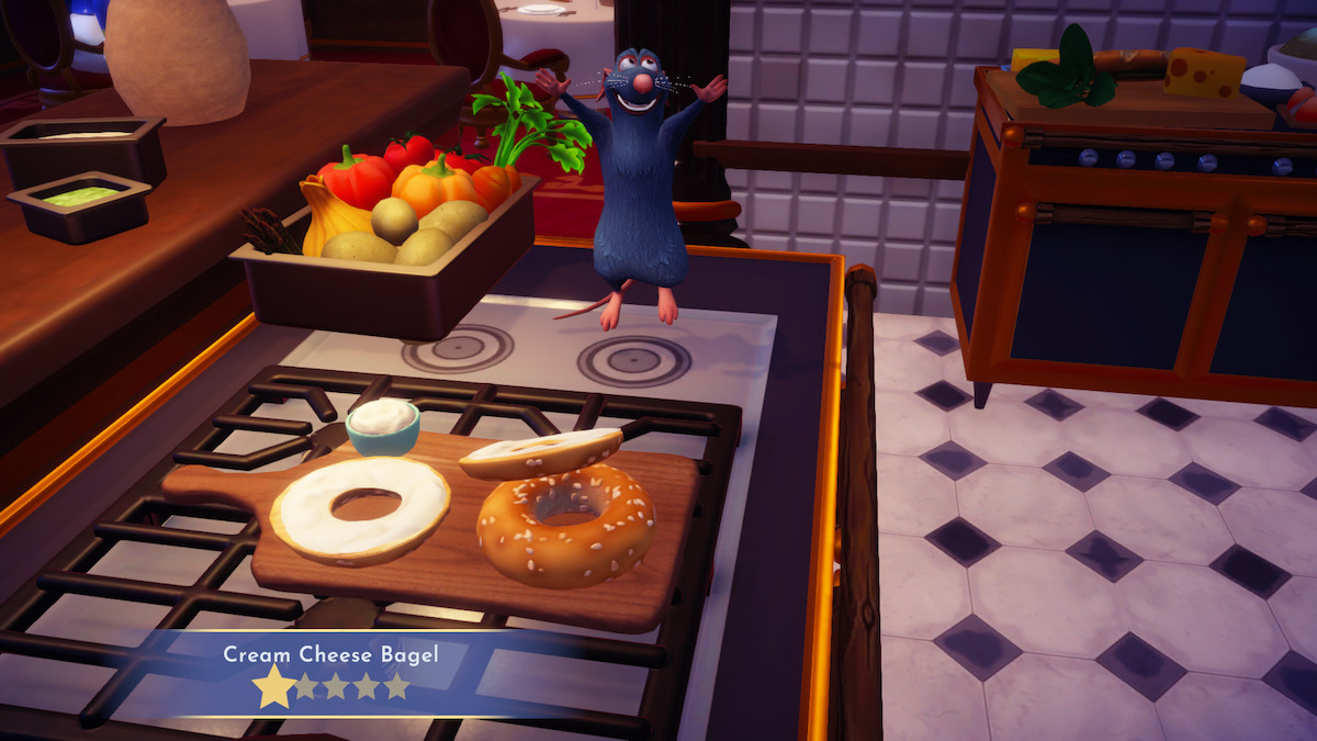 Disney Dreamlight Valley : Comment faire un bagel au fromage à la crème