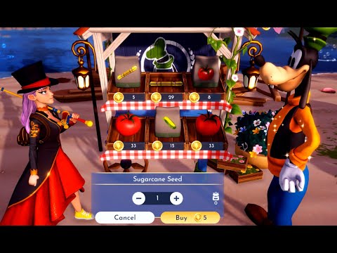 Comment obtenir des graines de canne à sucre à Disney Dreamlight Valley