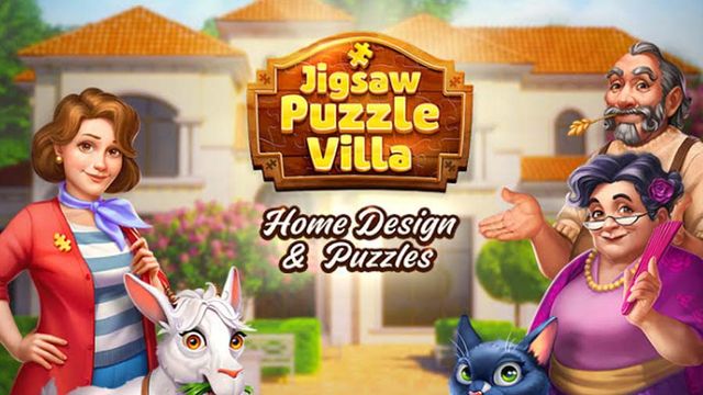 Jigsaw Puzzle Villa : Résolvez des énigmes pour rénover une villa
