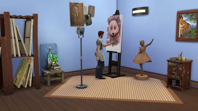 The Sims 4 : Guide des carrières de peintre