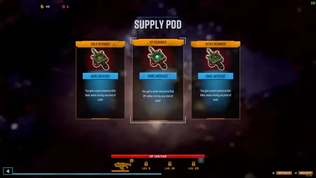 Deep Rock Galactic : Survivor - Meilleures améliorations des drops