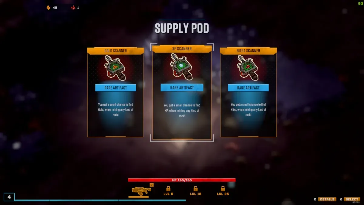Deep Rock Galactic : Survivor - Meilleures améliorations des drops