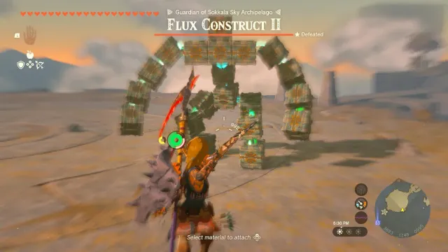 Comment vaincre Flux Construct II et III dans Tears of the Kingdom