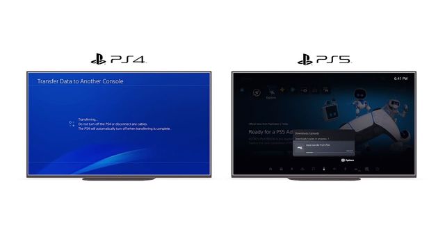 Comment transférer des données de PS4 vers PS5
