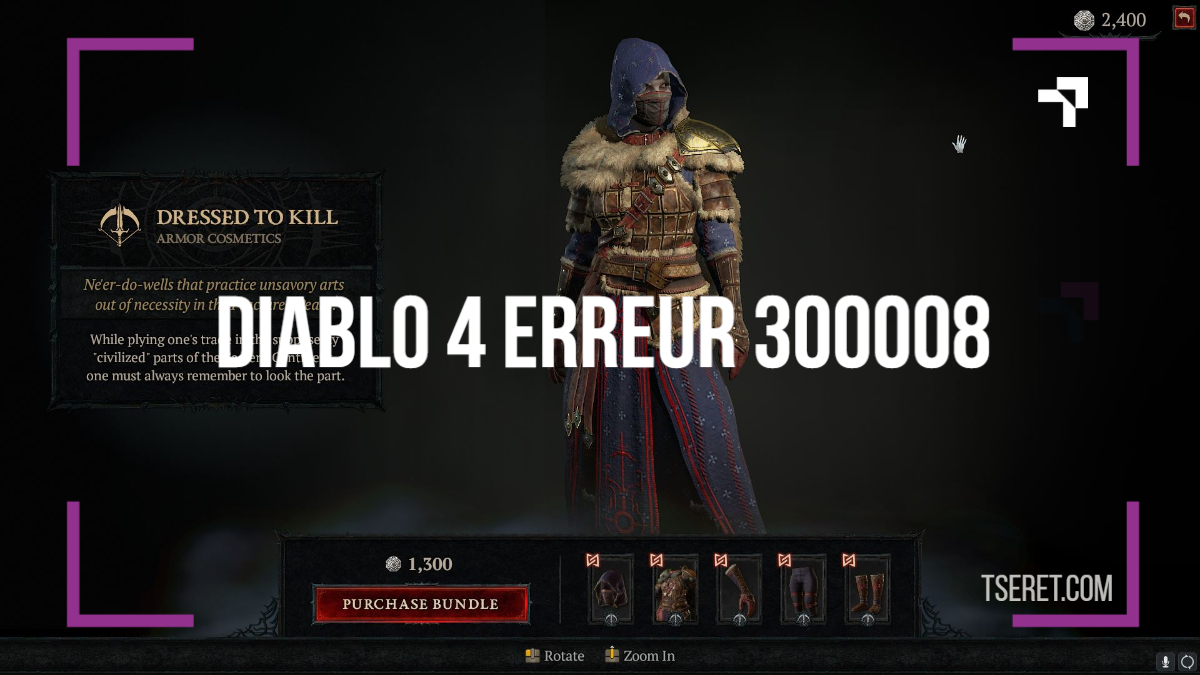 diablo 4 erreur 300008