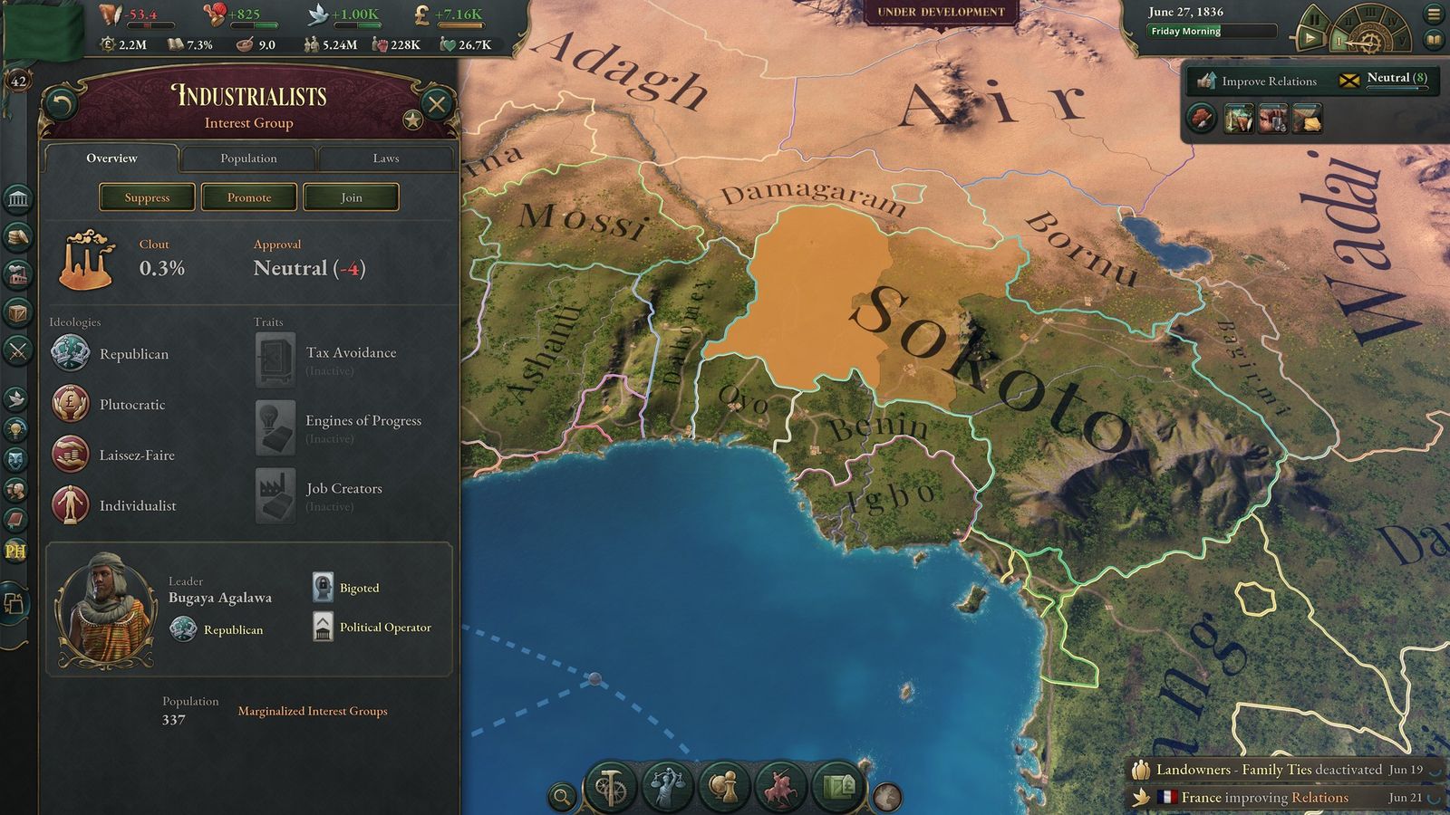 Le jeu de stratégie historique Victoria 3 sortira en octobre