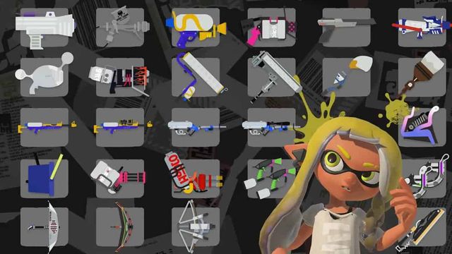 Splatoon 3 : Liste des niveaux d'armes