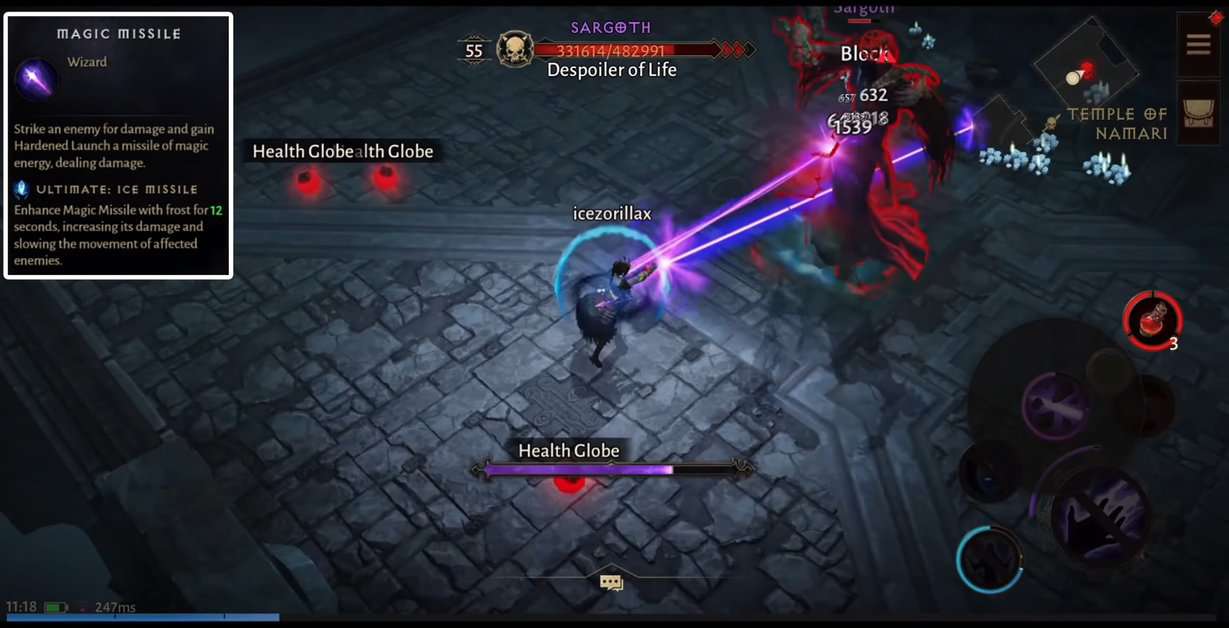 Diablo Immortal : Meilleure build Wizard
