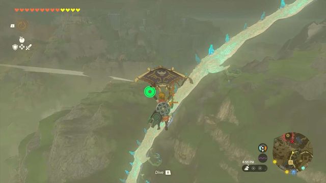 Emplacement de Naydra - Zelda : Tears Of The Kingdom