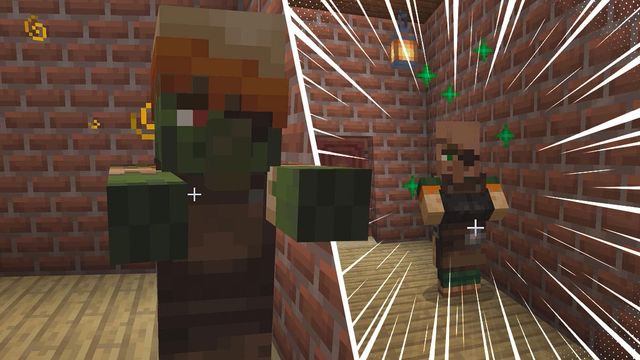 Minecraft : Comment soigner un villageois zombie