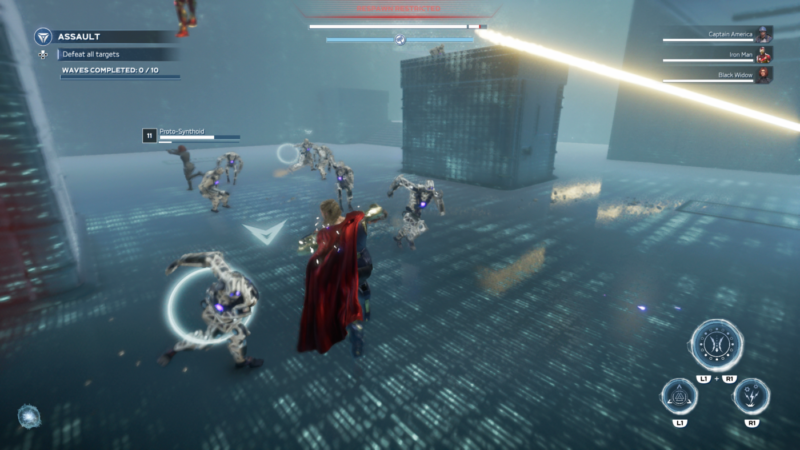 marvel avengers le jeu