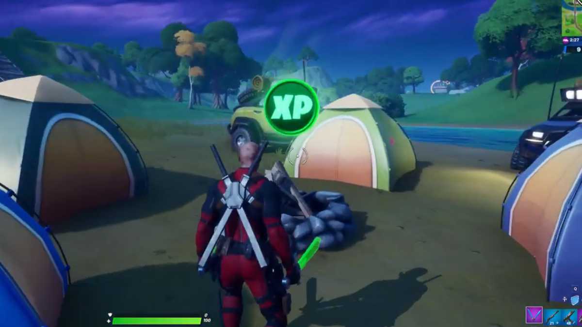 Guide de localisation des pièces XP Fortnite Saison 4 Semaine 9