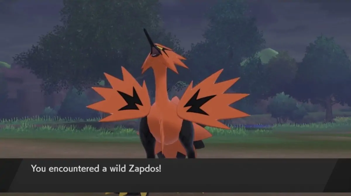 Comment attraper des zapdos galariens dans Pokemon Sword and Shield