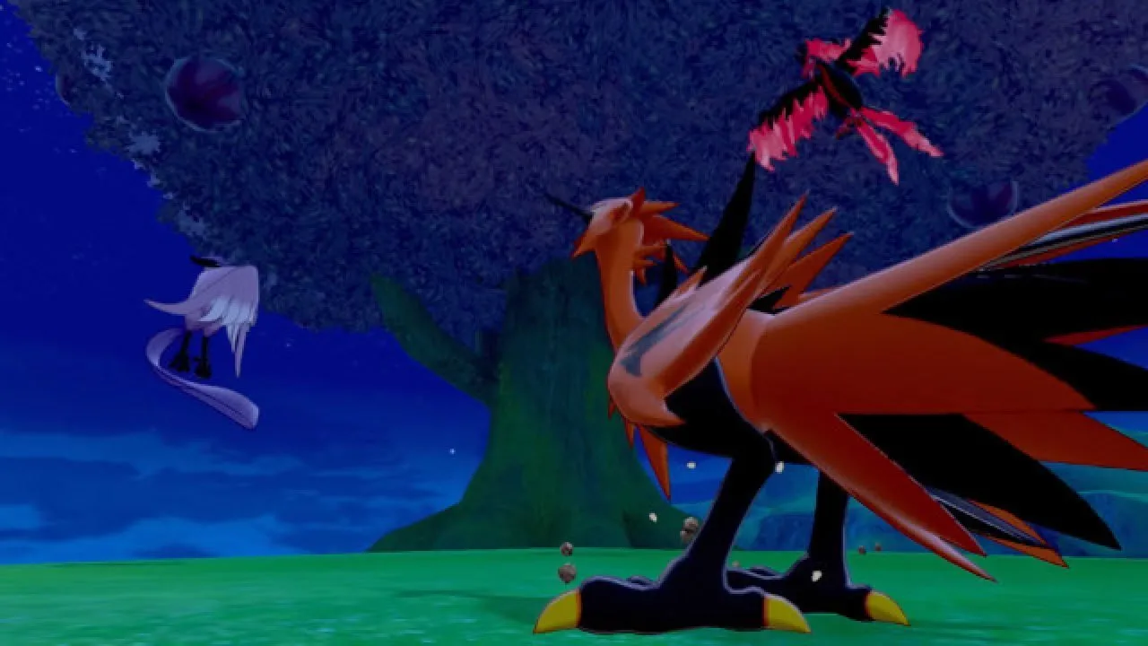 Pokemon Sword and Shield L'oiseau Pokémon de légende