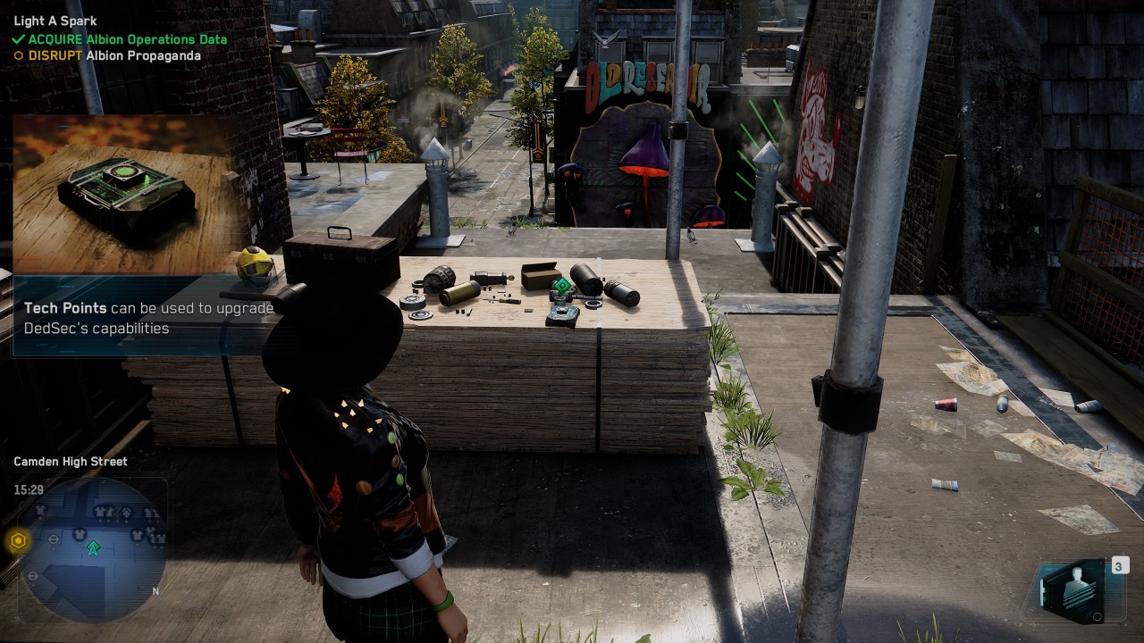 Watch Dogs Legion Camden Tech Point Guide des emplacements