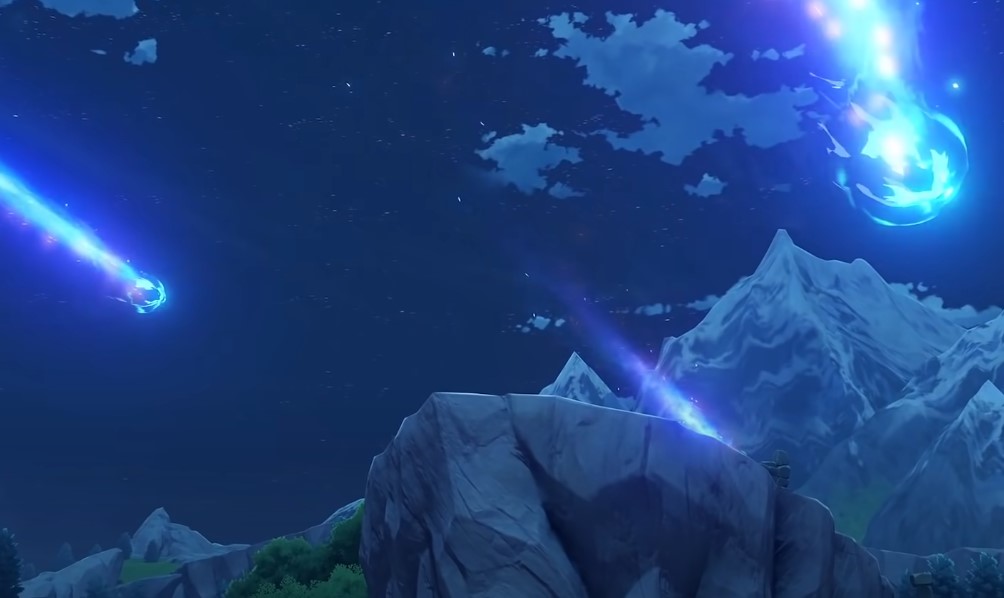 Emplacements des météorites dans Genshin Impact - Où les trouver?