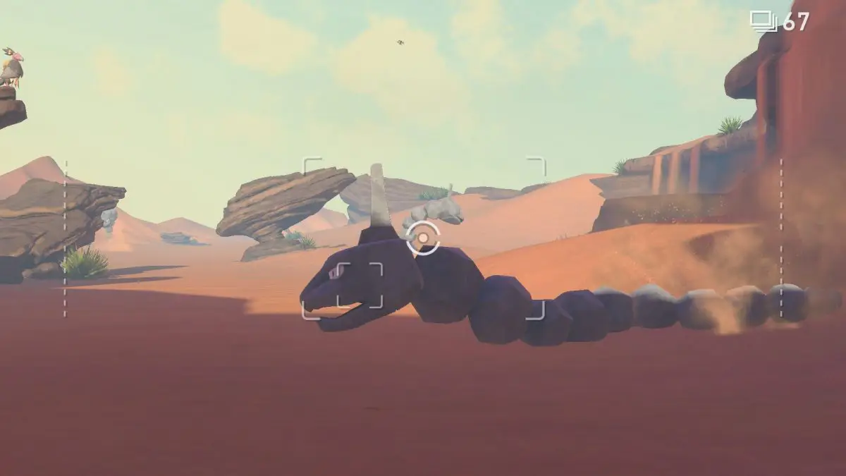 New Pokemon Snap : Guide de demande "Se cacher dans le sable"