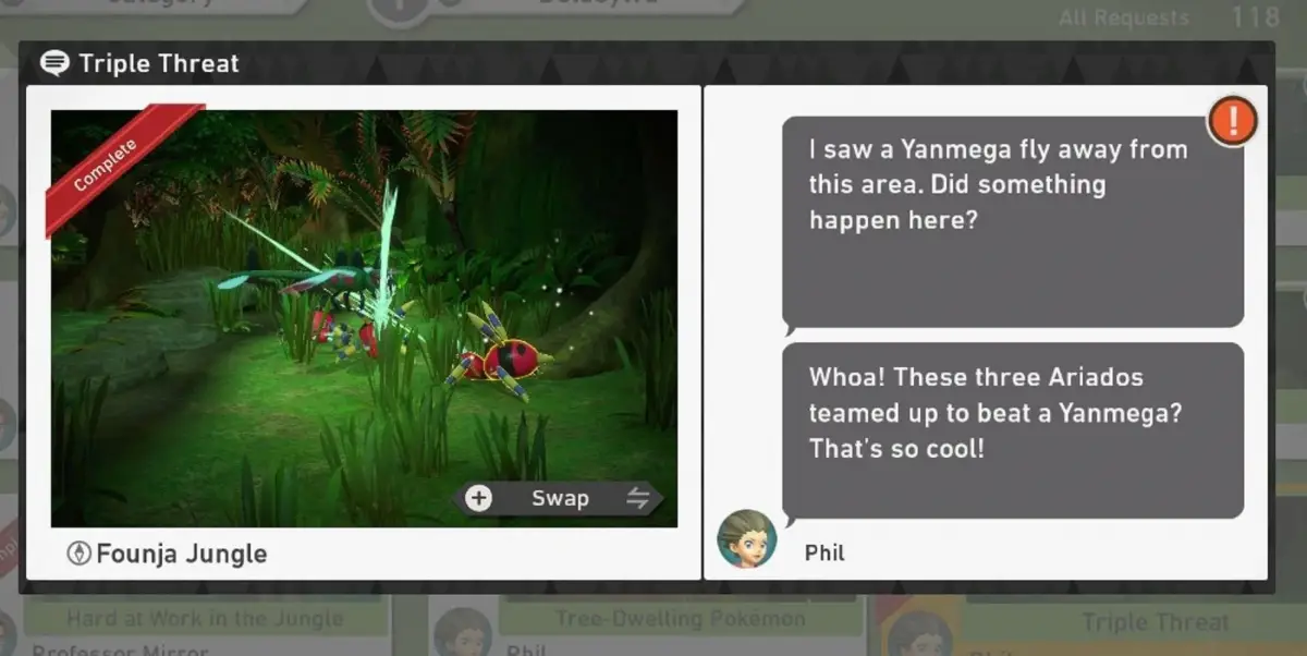 New Pokemon Snap : Guide de la demande de Triple Menace