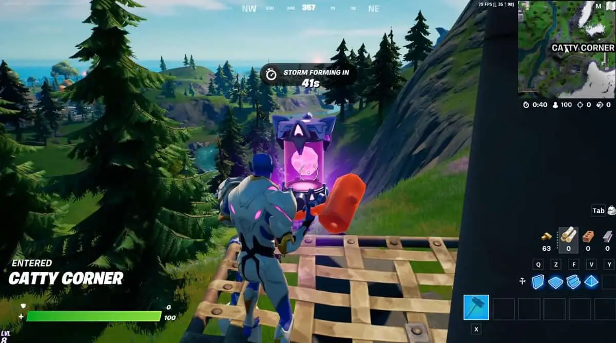 Guide de localisation de l'artefact extraterrestre de la saison 7 semaine 1 de Fortnite