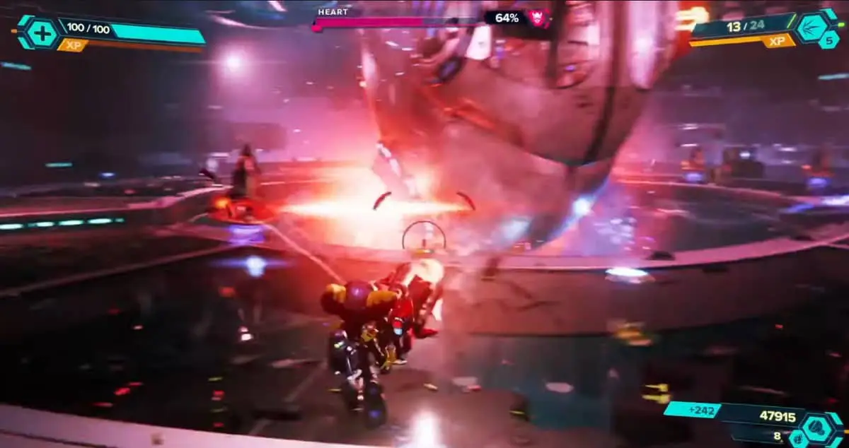 Ratchet & Clank: Rift Apart - Guide du boss Cœur