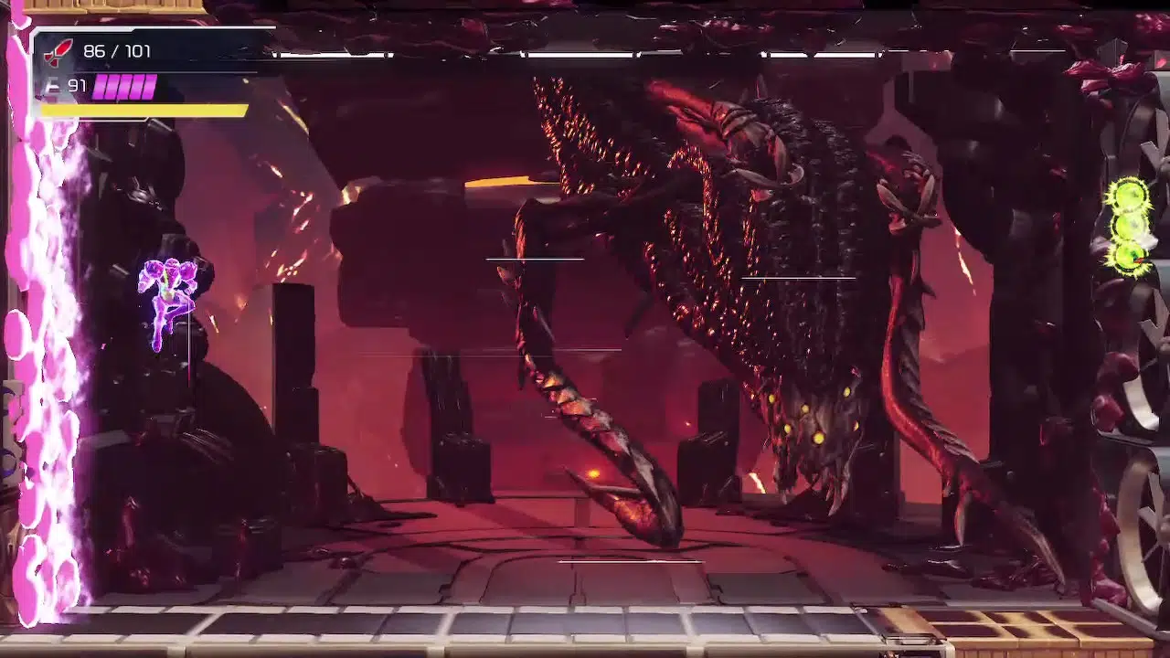 Metroid Dread : Comment faire un Shinespark sur presque tous les boss