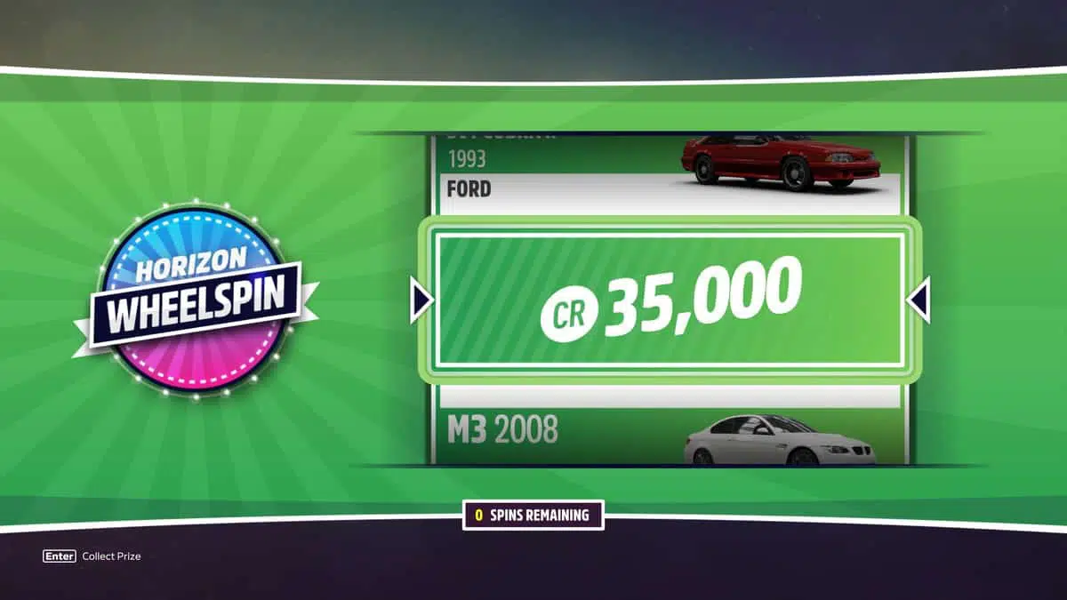 Forza Horizon 5 : Comment obtenir des Wheelspins