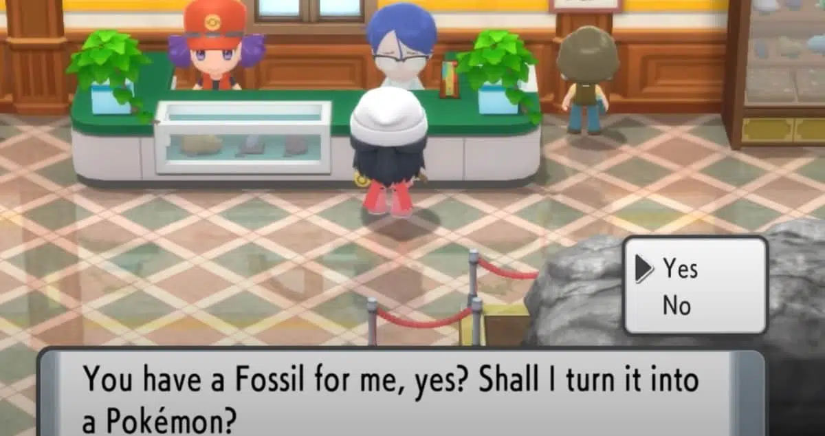 Pokemon BDSP : Comment obtenir et faire revivre des fossiles