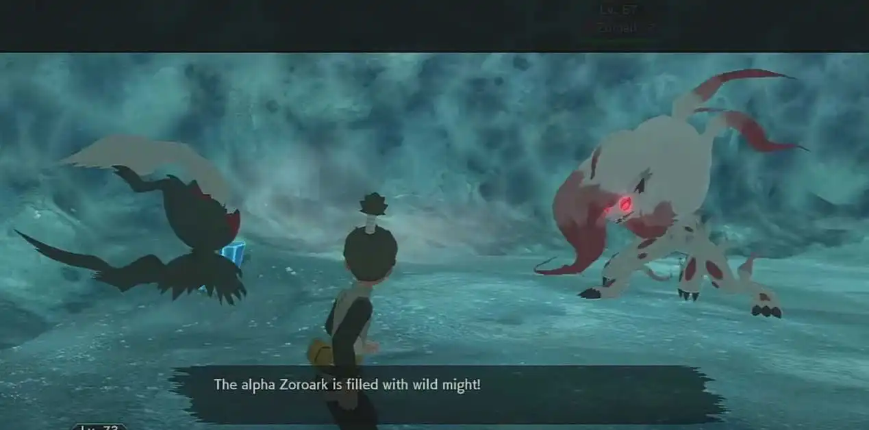 Pokemon Legends : Arceus - Alpha Zoroark Emplacement, type et capacités