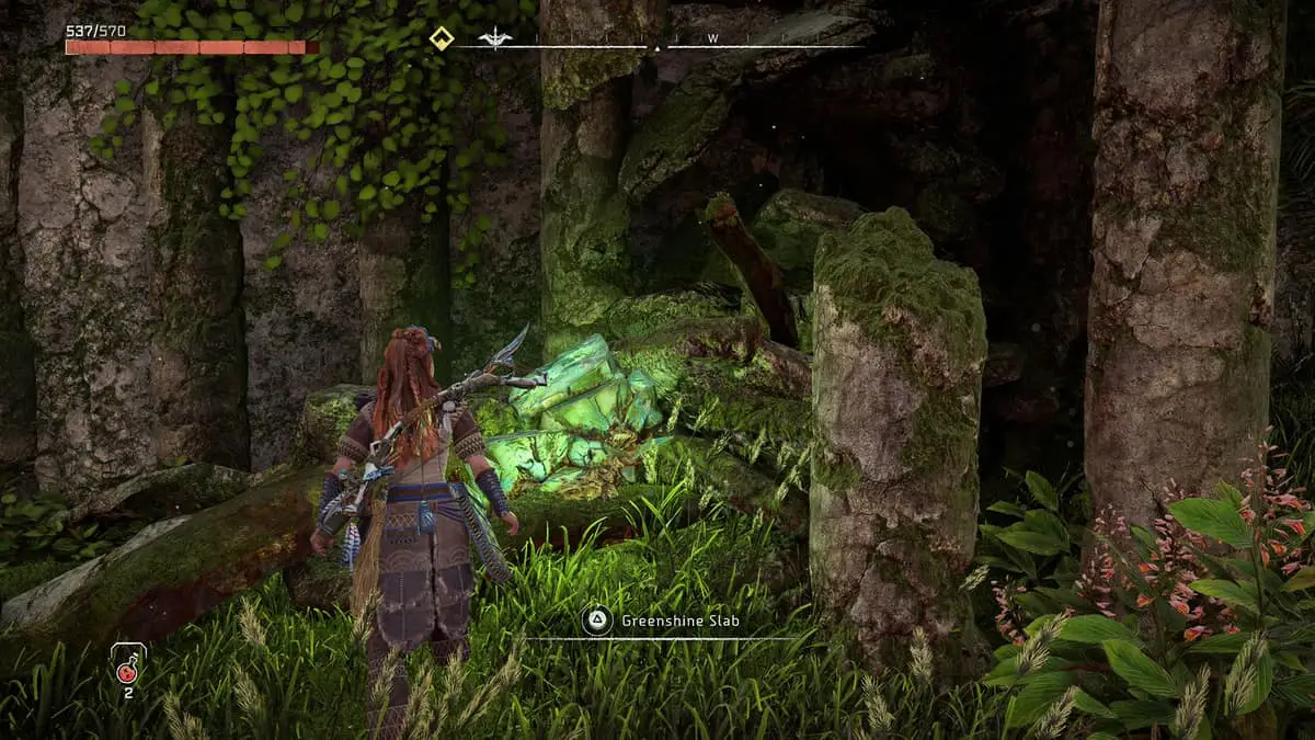Horizon : Forbidden West - Où trouver Greenshine
