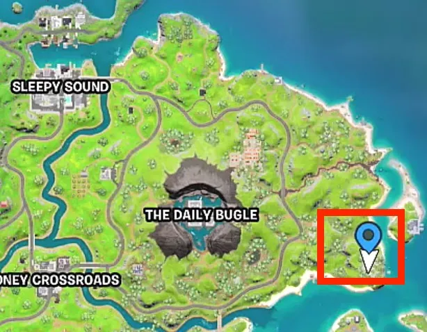 Où sont les ruines dans le chapitre 3 de Fortnite ?